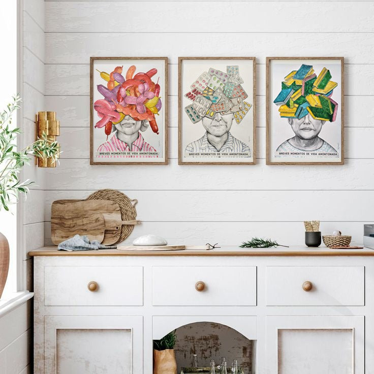 Breves momentos de vida amontonada