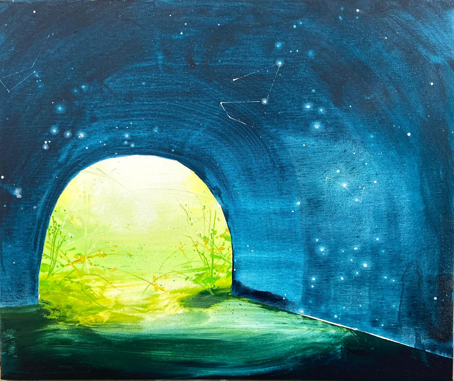 Caer vencida, bocarriba