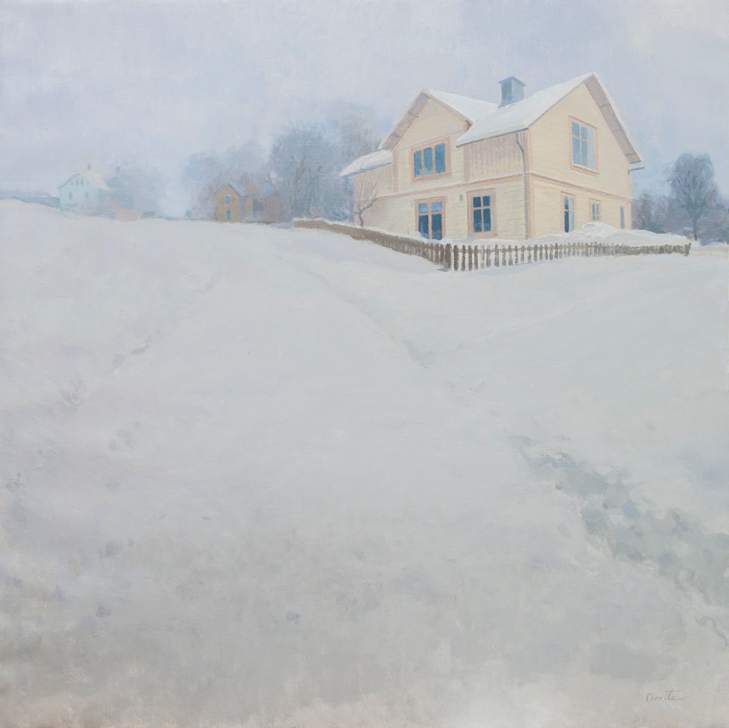 Día de frío y nieve