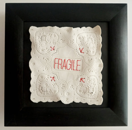 Mouchoir prière "Fragile"