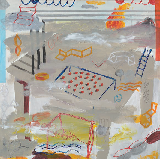 Diálogo entre cadeira e escada