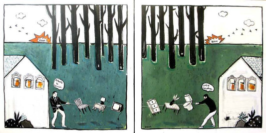 A tensão estourou... entre nós...